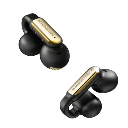 Open Ear Clip On Wireless Earbuds with ENC Mic 40H Playtime Bluetooth 5.4 for Running Workout & Daily Use