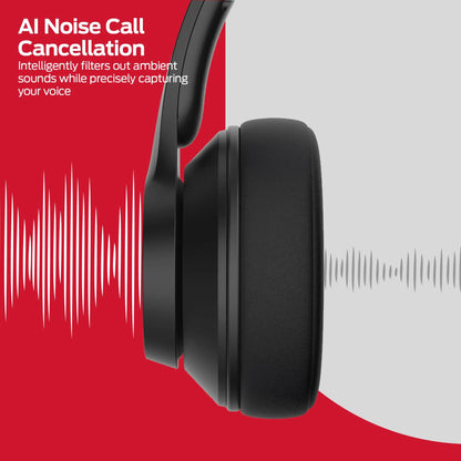 40H Wireless Over Ear Headphones with Deep Bass Sound & ENC Clear Calls