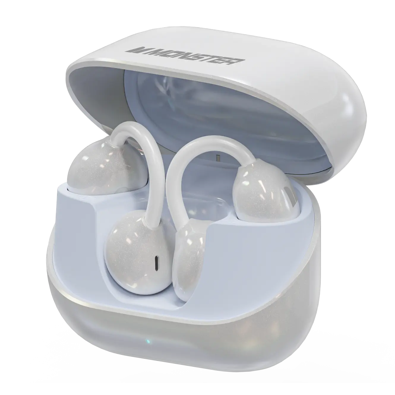 Open Ear Clip On Wireless Earbuds with Bluetooth 6.0 ENC Calls & 100H Playtime